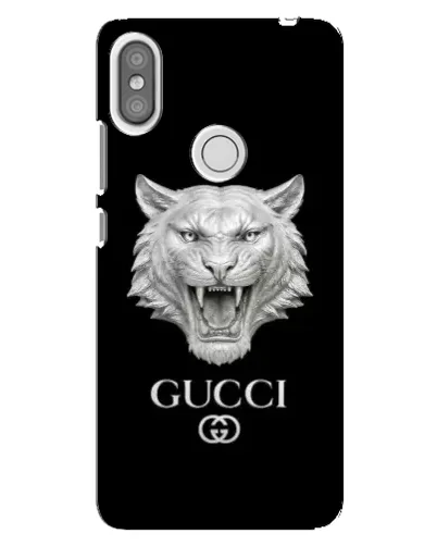 Чехол для Xiaomi Redmi S2 с картинкой «Gucci — серебряный лев» Чехол для Xiaomi Redmi S2 с картинкой «Gucci — серебряный лев»