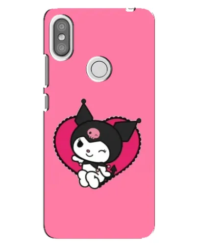 Чехол для Xiaomi Redmi S2 с картинкой «Kuromi — любовь в сердце» Чехол для Xiaomi Redmi S2 с картинкой «Kuromi — любовь в сердце»