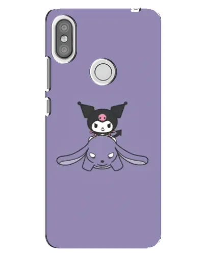 Чехол для Xiaomi Redmi S2 с картинкой «Kuromi на лиловом фоне» Чехол для Xiaomi Redmi S2 с картинкой «Kuromi на лиловом фоне»