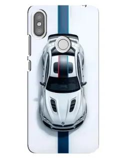 Чехол для Xiaomi Redmi S2 с картинкой «Вид сверху — BMW M»