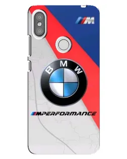 Чехол для Xiaomi Redmi S2 с картинкой «BMW Performance стиль»