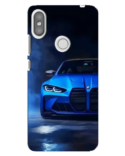 Чехол для Xiaomi Redmi S2 с картинкой «Голубая BMW M4» Чехол для Xiaomi Redmi S2 с картинкой «Голубая BMW M4»