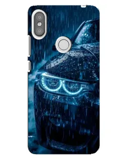 Чехол для Xiaomi Redmi S2 с картинкой «BMW под дождем»