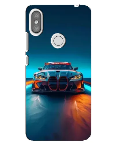Чехол для Xiaomi Redmi S2 с картинкой «BMW — огни неона» Чехол для Xiaomi Redmi S2 с картинкой «BMW — огни неона»