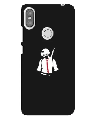 Чехол для Xiaomi Redmi S2 с картинкой «PUBG — силуэт воина» Чехол для Xiaomi Redmi S2 с картинкой «PUBG — силуэт воина»