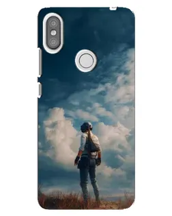Чохол для Xiaomi Redmi S2 з картинкою «Герой PUBG на скелі» Чохол для Xiaomi Redmi S2 з картинкою «Герой PUBG на скелі»