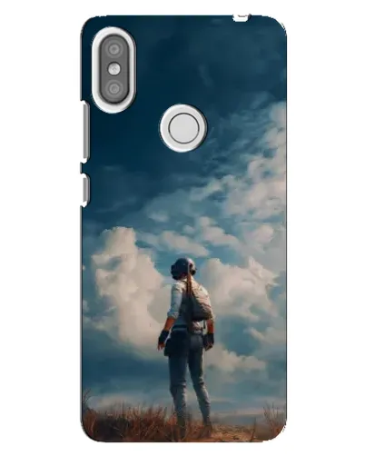 Чехол для Xiaomi Redmi S2 с картинкой «Герой PUBG на скале» Чехол для Xiaomi Redmi S2 с картинкой «Герой PUBG на скале»
