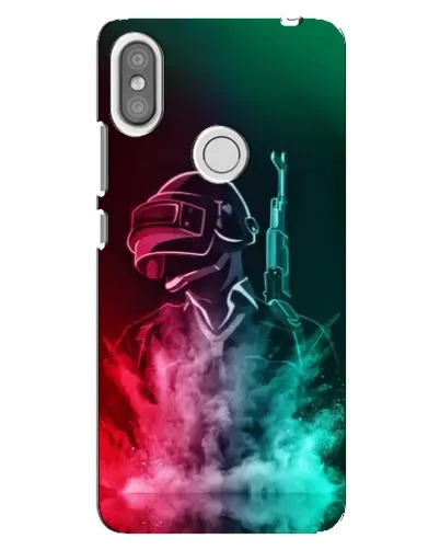 Чехол для Xiaomi Redmi S2 с картинкой «PUBG — огненный воин» Чехол для Xiaomi Redmi S2 с картинкой «PUBG — огненный воин»
