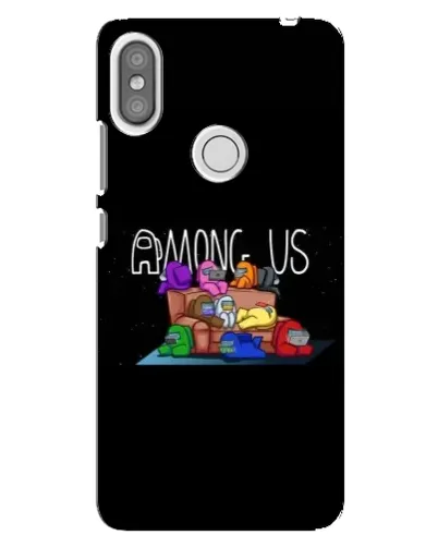 Чехол для Xiaomi Redmi S2 с картинкой «Логотип Among Us» Чехол для Xiaomi Redmi S2 с картинкой «Логотип Among Us»
