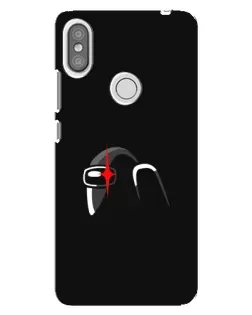 Чехол для Xiaomi Redmi S2 с картинкой «Among Us шлем»