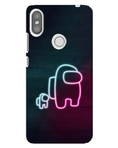 Чехол для Xiaomi Redmi S2 с картинкой «Among Us неон-арт» Чехол для Xiaomi Redmi S2 с картинкой «Among Us неон-арт»