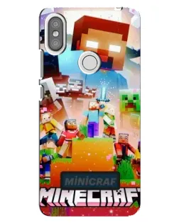 Чохол для Xiaomi Redmi S2 з картинкою «Minecraft герої гри» Чохол для Xiaomi Redmi S2 з картинкою «Minecraft герої гри»