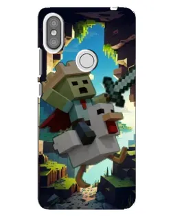 Чохол для Xiaomi Redmi S2 з картинкою «Стів та гусь» Чохол для Xiaomi Redmi S2 з картинкою «Стів та гусь»