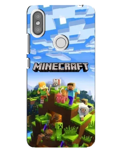 Чехол для Xiaomi Redmi S2 с картинкой «Minecraft классический мир» Чехол для Xiaomi Redmi S2 с картинкой «Minecraft классический мир»