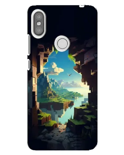 Чехол для Xiaomi Redmi S2 с картинкой «Вид из пещеры» Чехол для Xiaomi Redmi S2 с картинкой «Вид из пещеры»