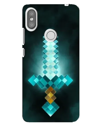 Чехол для Xiaomi Redmi S2 с картинкой «Алмазный меч неон» Чехол для Xiaomi Redmi S2 с картинкой «Алмазный меч неон»