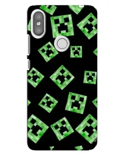 Чохол для Xiaomi Redmi S2 з картинкою «Паттерн з кріперами» Чохол для Xiaomi Redmi S2 з картинкою «Паттерн з кріперами»