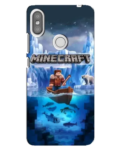 Чехол для Xiaomi Redmi S2 с картинкой «Minecraft ледяной мир» Чехол для Xiaomi Redmi S2 с картинкой «Minecraft ледяной мир»