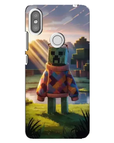 Чехол для Xiaomi Redmi S2 с картинкой «Крипер в свитере» Чехол для Xiaomi Redmi S2 с картинкой «Крипер в свитере»