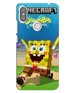 Чохол для Xiaomi Redmi S2 з картинкою «Губка Боб Minecraft» Чохол для Xiaomi Redmi S2 з картинкою «Губка Боб Minecraft»