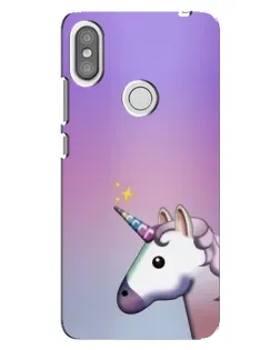 Чехол для Xiaomi Redmi S2 с картинкой «Единорог градиент»