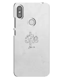 Чохол для Xiaomi Redmi S2 з картинкою «Івана 3:16 Хрест» Чохол для Xiaomi Redmi S2 з картинкою «Івана 3:16 Хрест»