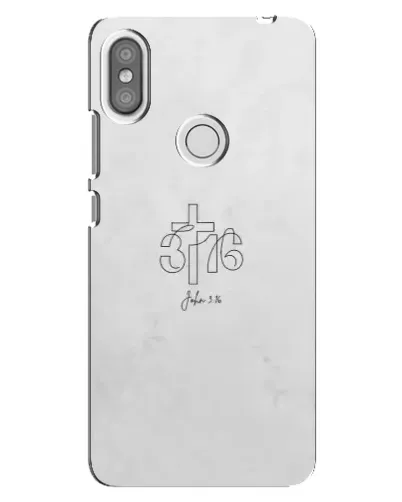 Чехол для Xiaomi Redmi S2 с картинкой «Иоанна 3:16 Крест» Чехол для Xiaomi Redmi S2 с картинкой «Иоанна 3:16 Крест»