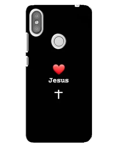 Чехол для Xiaomi Redmi S2 с картинкой «Сердце - Jesus» Чехол для Xiaomi Redmi S2 с картинкой «Сердце - Jesus»