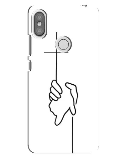 Чехол для Xiaomi Redmi S2 с картинкой «Рука держит» Чехол для Xiaomi Redmi S2 с картинкой «Рука держит»