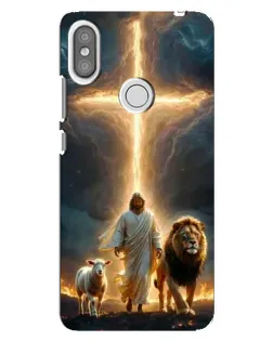 Чохол для Xiaomi Redmi S2 з картинкою «Лев Юди та Світло» Чохол для Xiaomi Redmi S2 з картинкою «Лев Юди та Світло»