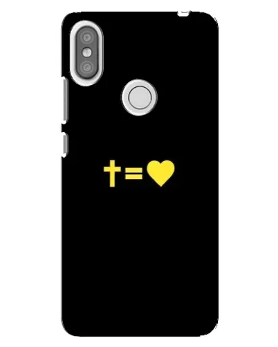 Чехол для Xiaomi Redmi S2 с картинкой «Сердце и Крест» Чехол для Xiaomi Redmi S2 с картинкой «Сердце и Крест»