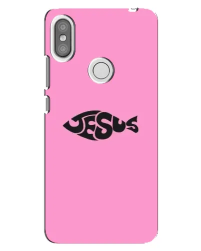 Чехол для Xiaomi Redmi S2 с картинкой «Розовый символ Jesus» Чехол для Xiaomi Redmi S2 с картинкой «Розовый символ Jesus»