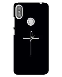 Чехол для Xiaomi Redmi S2 с картинкой «Тонкий крест»