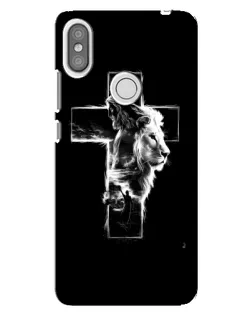 Чехол для Xiaomi Redmi S2 с картинкой «Сияющий крест Jesus»