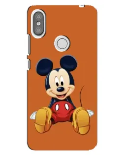 Чехол для Xiaomi Redmi S2 с картинкой «Микки отдыхает»