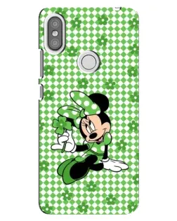 Чехол для Xiaomi Redmi S2 с картинкой «Mickey в клетку»