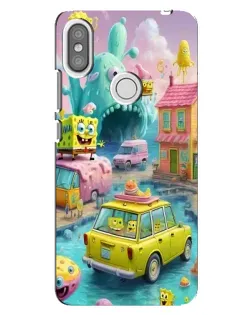 Чехол для Xiaomi Redmi S2 с картинкой «Монстр-трак приключения»