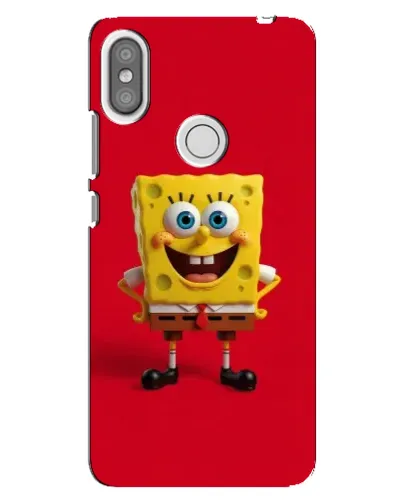 Чехол для Xiaomi Redmi S2 с картинкой «Спанч Боб на красном» Чехол для Xiaomi Redmi S2 с картинкой «Спанч Боб на красном»