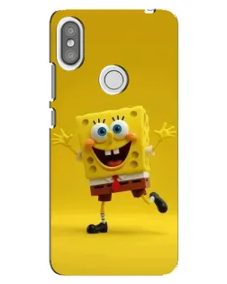 Чехол для Xiaomi Redmi S2 с картинкой «Позитивный Губка Боб»