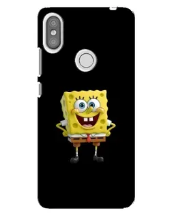Чехол для Xiaomi Redmi S2 с картинкой «Классический Губка Боб»