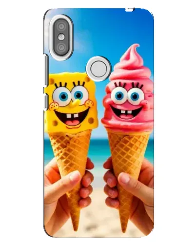 Чехол для Xiaomi Redmi S2 с картинкой «Спанч Боб мороженое» Чехол для Xiaomi Redmi S2 с картинкой «Спанч Боб мороженое»