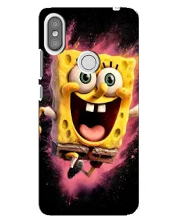 Чехол для Xiaomi Redmi S2 с картинкой «Взрывной Спанч Боб»