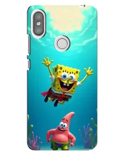 Чехол для Xiaomi Redmi S2 с картинкой «Спанч Боб под водой» Чехол для Xiaomi Redmi S2 с картинкой «Спанч Боб под водой»