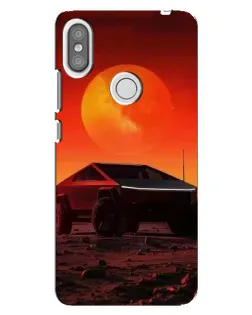 Чехол для Xiaomi Redmi S2 с картинкой «Cybertruck на Марсе» Чехол для Xiaomi Redmi S2 с картинкой «Cybertruck на Марсе»