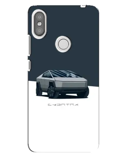 Чехол для Xiaomi Redmi S2 с картинкой «Серебристый Cybertruck Tesla» Чехол для Xiaomi Redmi S2 с картинкой «Серебристый Cybertruck Tesla»