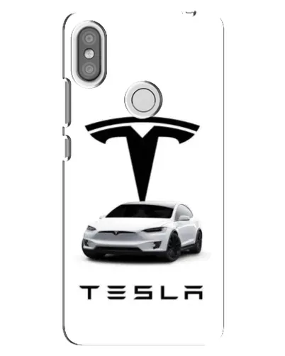 Чехол для Xiaomi Redmi S2 с картинкой «Tesla White Style» Чехол для Xiaomi Redmi S2 с картинкой «Tesla White Style»