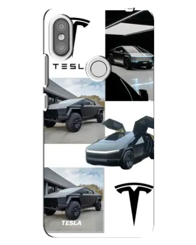 Чехол для Xiaomi Redmi S2 с картинкой «Коллаж Cybertruck Tesla» Чехол для Xiaomi Redmi S2 с картинкой «Коллаж Cybertruck Tesla»