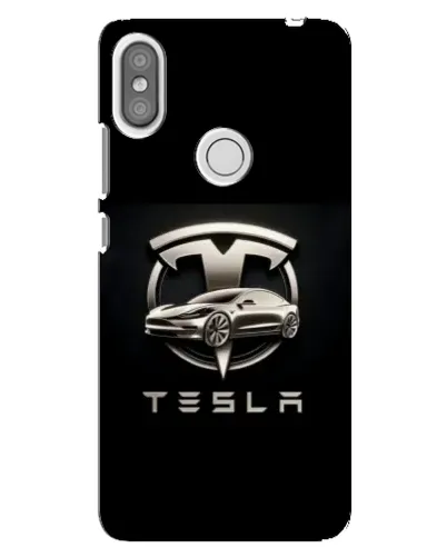 Чехол для Xiaomi Redmi S2 с картинкой «Tesla — серебристое авто» Чехол для Xiaomi Redmi S2 с картинкой «Tesla — серебристое авто»