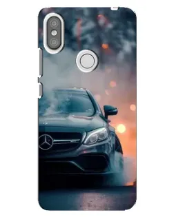 Чехол для Xiaomi Redmi S2 с картинкой «Mercedes — ночной город» Чехол для Xiaomi Redmi S2 с картинкой «Mercedes — ночной город»