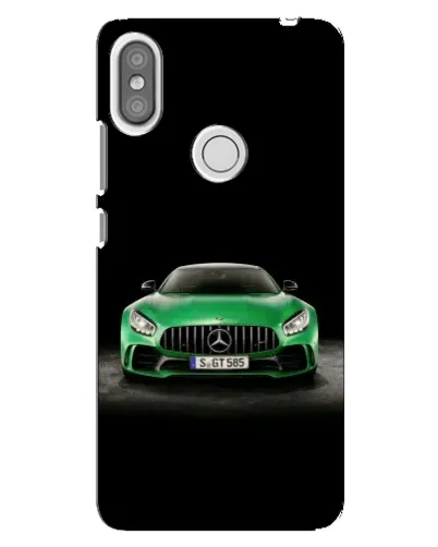 Чехол для Xiaomi Redmi S2 с картинкой «Mercedes — неоновый лого» Чехол для Xiaomi Redmi S2 с картинкой «Mercedes — неоновый лого»